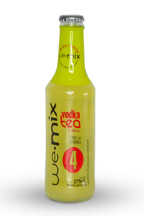 We-Mix - 1 Morango e Kiwi c/ Chá Branco 275ml